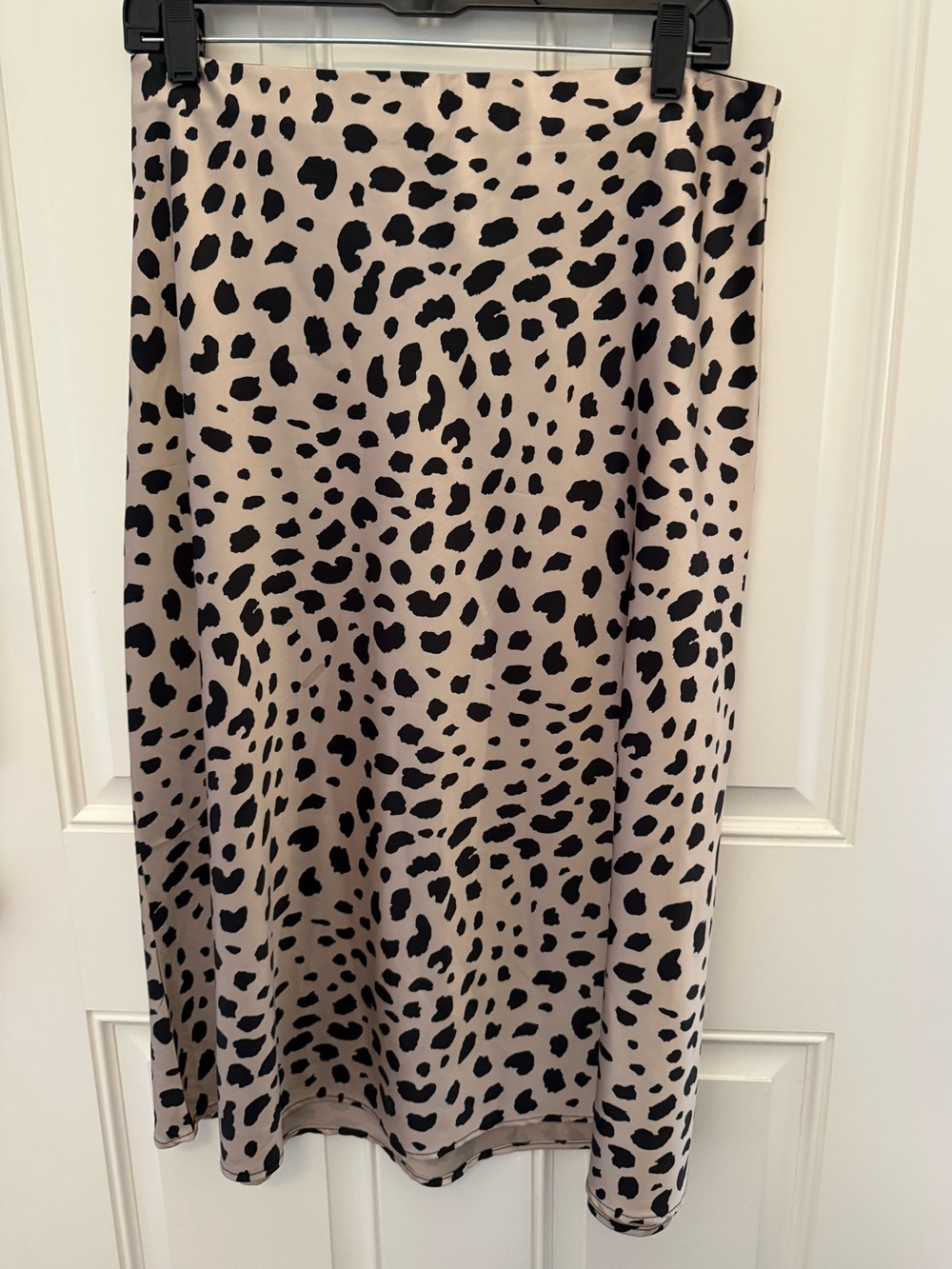 Women's Leopard Print Midi Skirt